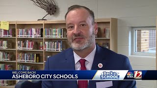 Asheboro City Schools superintendent shared welcome back message [upl. by Eelnyl825]