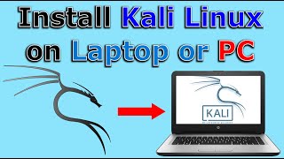 How to install Kali Linux on a PC or a Laptop step by step [upl. by Eilyah]