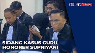 Supriyani Menangis saat Kepala Sekolahnya Bersaksi  Sindo Siang 3110 [upl. by Anierdna]