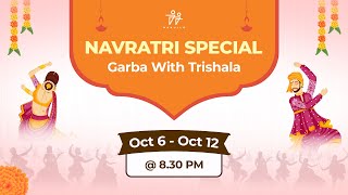 Navratri quotBollywood Special Garbaquot with Habuild 830 PM  Day 6 [upl. by Ecirtnom]