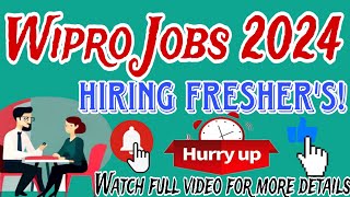 Wipro Off Campus Drive 2025 Mass Hiring for Freshers Apply Now [upl. by Karon]