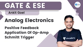 Analog Electronics  Positive Feedback Application Of OpAmp Schmitt Trigger  Ankit Goel [upl. by Yendirb]