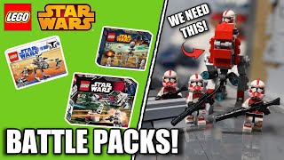 7 Clone Battle Packs We Need LEGO To Make Now [upl. by Ahsauqal]