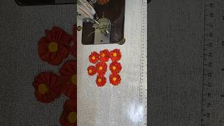 Easy and simple flower making 💮😍blouse fashion diy stitching ytshorts shortsfeed viralvideo [upl. by Zwart654]