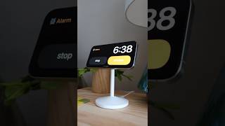 👀 Wake up charged🔋Anker MagGo Wireless Charger Stand⚡ Handsfree charging when you work or play [upl. by Llenal]