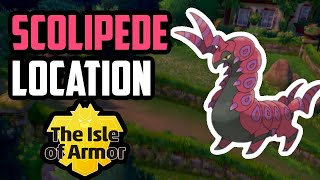 How to Catch Scolipede  Pokemon Sword amp Shield DLC [upl. by Horodko]