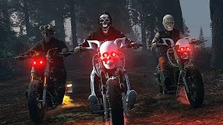 NEW 2000000 LCC SANCTUS SKELETON BIKE GTA 5 Online Halloween 2016 DLC [upl. by Sibylle]