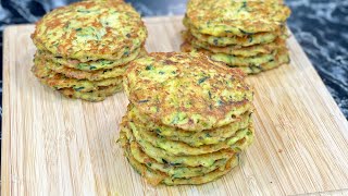 LES MEILLEURES GALETTES DE COURGETTES 🥒 recette végetarienne [upl. by Fisher756]