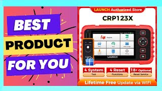 LAUNCH X431 CRP123X Car OBD2 Diagnostic Tools Obd2 Scanner Engine ABS Airbag [upl. by Grimonia]