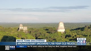 Tulane Archaeologist Discovers Ancient Mayan Tomb [upl. by Malvia]