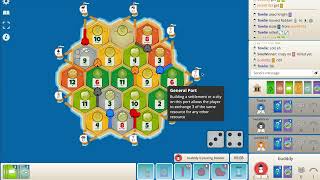 Top Ranked Catan Player  Plot Twist Setup [upl. by Fawne128]