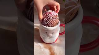 HOMECAFE Christmas cocoa Bomb🎇🎄🎅 homecafe christmas christmasdecor cocoabombs [upl. by Vanderhoek]