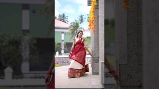 youtubeshorts love shorts instagram fyp halfsarees reels viralvideo thaaruzvlog [upl. by Nnylarac506]