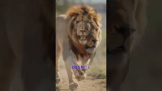 Terrifying secrets of LIONS revealed  Interesting FACTS lions lion animal [upl. by Norihs]