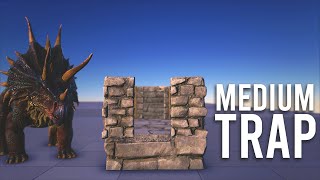 How to Build a Medium Taming Trap  Ark [upl. by Arhez]