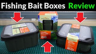 Adventuridge Fishing Bait Boxes from Aldi  BARGAIN Tackle Review [upl. by Yllop]