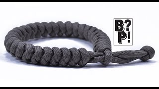 Make the quotSnake Knotquot Paracord Bracelet w Mad Max Style Closure  BoredParacordcom [upl. by Hnoj537]