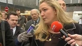 Campagne électorale FN  Marine LE PEN avec ou sans son père [upl. by Niawat345]