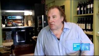 Gastronomie  Gérard Depardieu vigneron [upl. by Pruter451]