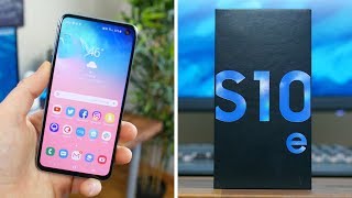 Samsung Galaxy S10e Unboxing and First Impressions [upl. by Ennaillij]