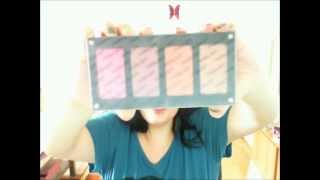 My Inglot Blush palette In Greek [upl. by Ajet]