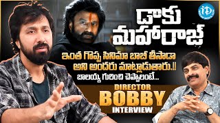 Director Bobby Latest Interview  Daaku Maharaaj  Nandamuri Balakrishna  iDream Stars [upl. by Edva482]