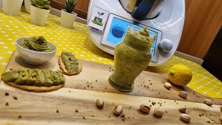 Pesto al tonno con pistacchi e limone per bimby TM6 TM5 TM31 TM21 [upl. by Dagall]