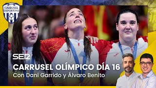 CARRUSEL OLÍMPICO EL WATERPOLO FEMENINO SE LLEVA EL ORO Y AYOUB GHADFA SE QUEDA A LAS PUERTAS [upl. by Junie]