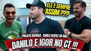 DANILO GENTILI E IGOR GUIMARÃES JUNTOS NO CT  PROJETO AVENGER 90 DIAS EP06 [upl. by Alak]