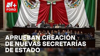 Diputados aprueban creación de tres nuevas secretarías de estado ¿cuáles son  A Las Tres [upl. by Nais636]