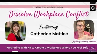 Create a Workplace Where You Feel Safe with Catherine Mattice [upl. by Emmalee]