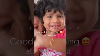 Vithika Sheru with her nieces cute video  vithikasheru shorts ytshorts youtubeshorts youtube [upl. by Neemsay]