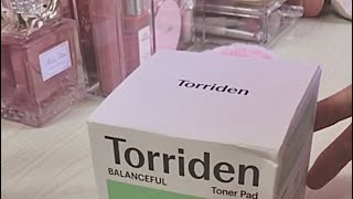 Torriden Balanceful Toner Pad w centella asiatica extract  🌱⋆ೃ࿔･ [upl. by Atteuqram352]