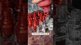 Nail Polish Making🧐👿😒 song nailmusicbollywoodmovie nailart nailsnailpolish naildesign [upl. by Garap]