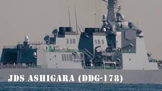 Japan Navy JMSDF Atago Class Missile Guided Destroyer [upl. by Ramilahs906]