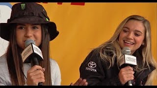 Deegan Decker and Hemric join Trackside Live from Bristol [upl. by Aivul]