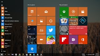 How to Make Windows 10 Start Menu Full Screen [upl. by Raynold]