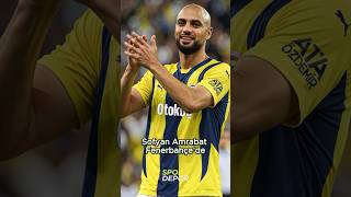 Sofyan Amrabat Fenerbahçe’de [upl. by Aiekahs991]