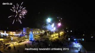 Havířovský městský ohňostroj 2015 [upl. by Scammon258]