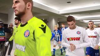 eFootball PES 2020 PS4 Regionalna liga V2 HAJDUK  ZELJEZNICAR na Poljudu [upl. by Niak]