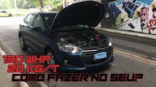 COMO GANHAR POTÊNCIA NO ONIX TURBO  ENTENDA COMO CONSEGUIR QUASE 130CV NO SEU ONIX TURBO ⚙️🚀 [upl. by Eudora406]