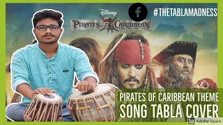 Pirates of Caribbean Theme Song Tabla cover  The Tabla Madness [upl. by Trevor]