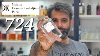 Maison Francis Kurkdjian 724 Fragrance Review [upl. by Theresita901]