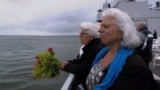 Nabestaanden herdenken vermiste onderzeeboot O13 [upl. by Shaylynn]