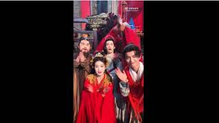 DRAMAS en Filmación Song WeiLong Bai Lu Joseph Zeng Zhao Lusi cdrama [upl. by Nort]