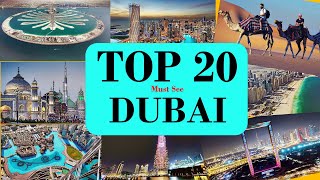 Dubai Tourism  Famous 20 Places to Visit in Dubai [upl. by Geraint]