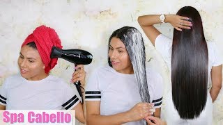 SPA PARA REPARAR EL CABELLO 100  MALTRATADO AL INSTANTE  RESULTADOS GARANTIZADOS Fashionbycarol [upl. by Auberbach]