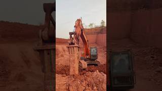 Bauxite mining earthmovers hitachi excavator [upl. by Picco]