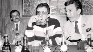 Héctor Lavoe  Breve Saludo al Callao y al Bar del Sr Carlos Socrates Perú 1986 [upl. by Aderf]