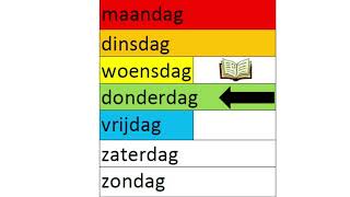 Dagen van de week liedje [upl. by Grimonia]